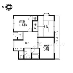 ピースフルハウスの物件間取画像